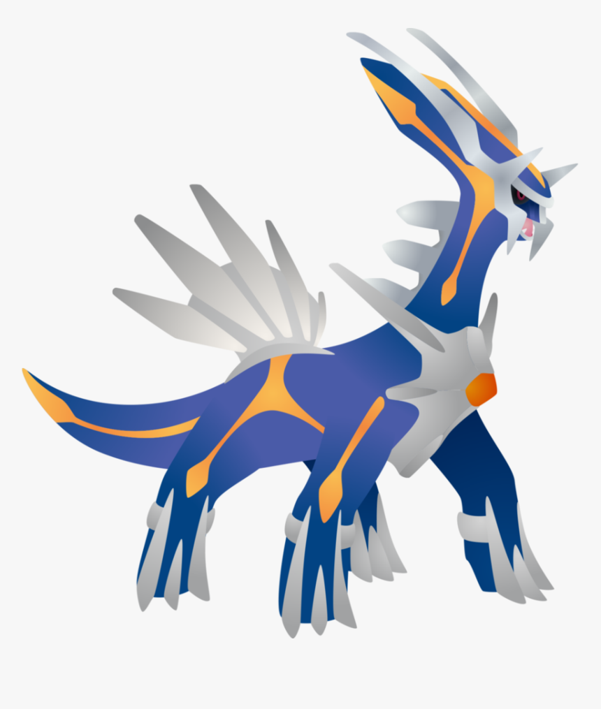 Mega Dialga Pokemon Drawing, HD Png Download, Free Download