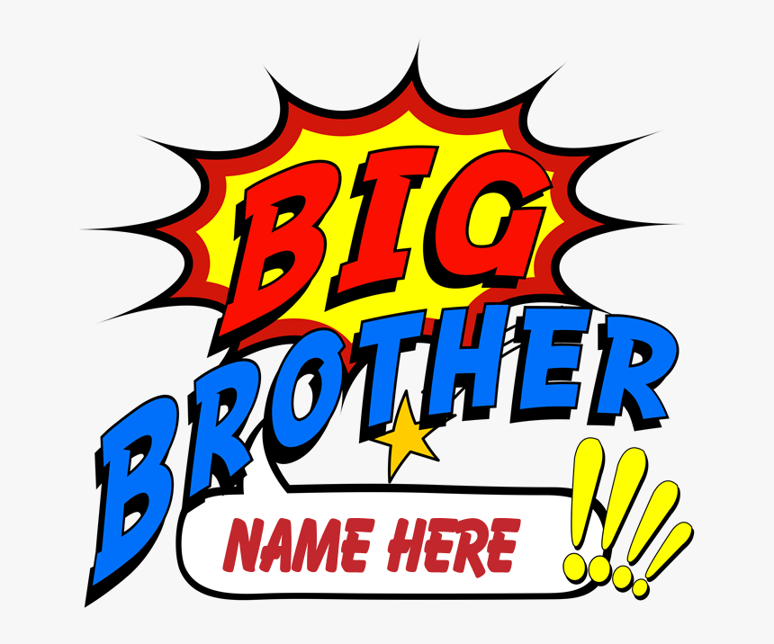 Big Brother Superhero Kids Baseball Jersey - Illustration, HD Png Download, Free Download