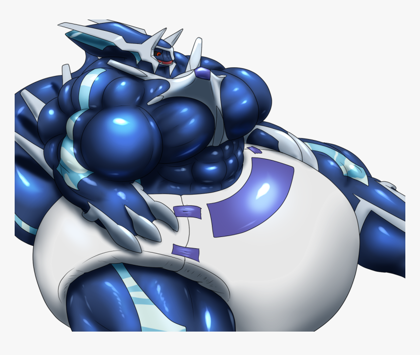 Diapered Beefy Dialga, HD Png Download, Free Download