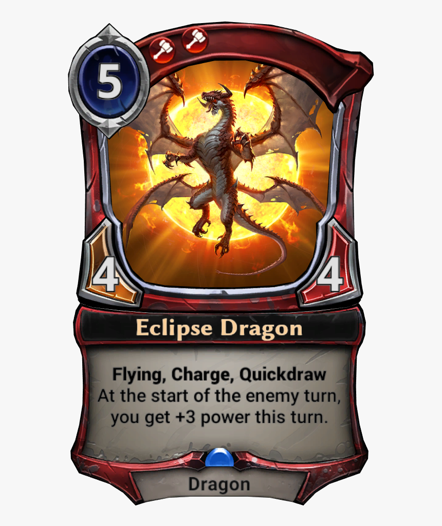Eternal Card Game Eclipse Dragon, HD Png Download, Free Download