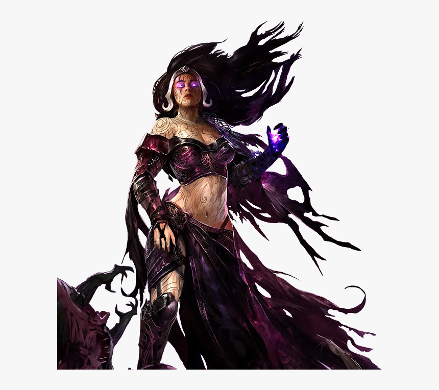 Magic The Gathering Liliana Art, HD Png Download, Free Download