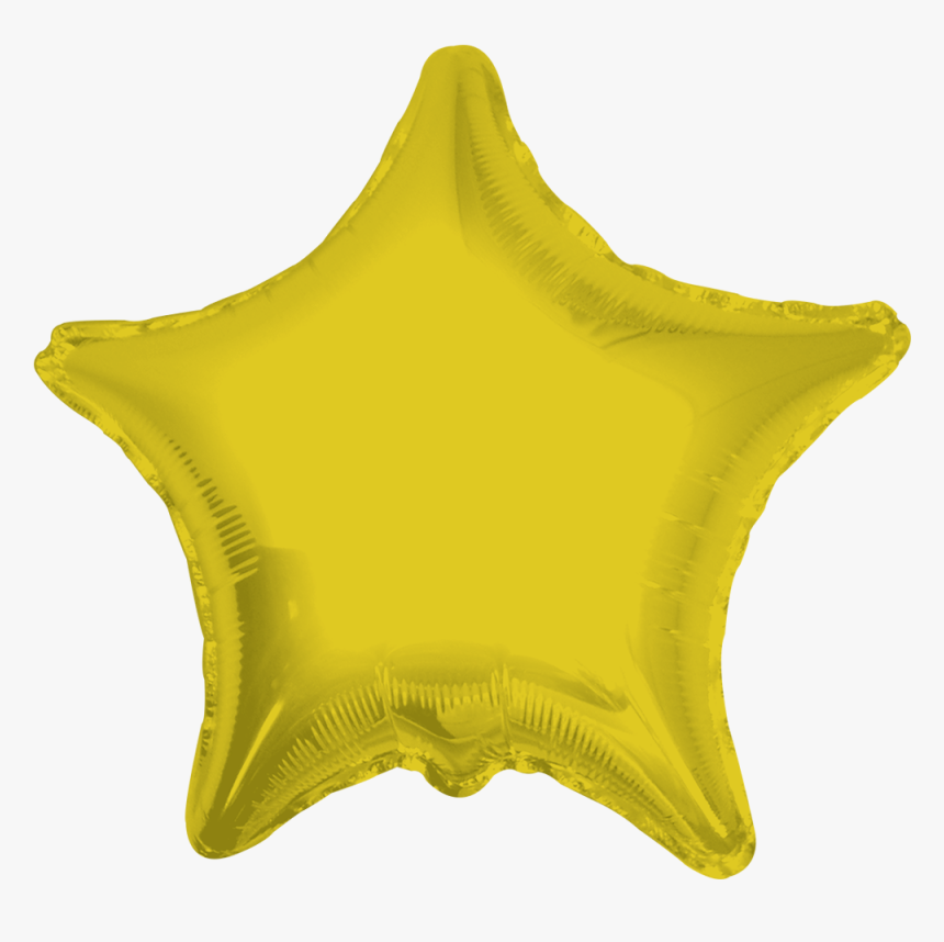 Foil Star Pastel Yellow Balloons, HD Png Download, Free Download