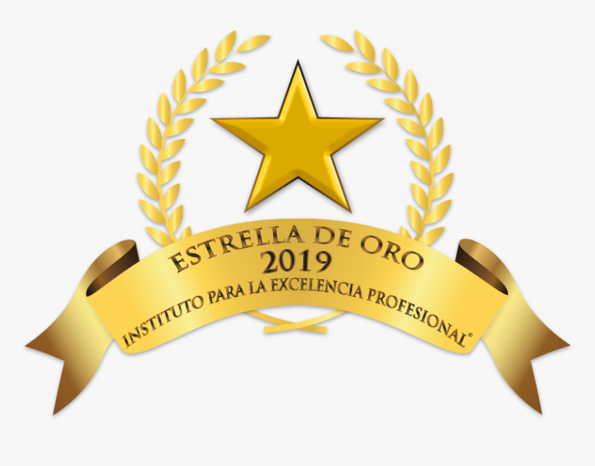 Estrella De Oro A La Excelencia Profesional, HD Png Download, Free Download