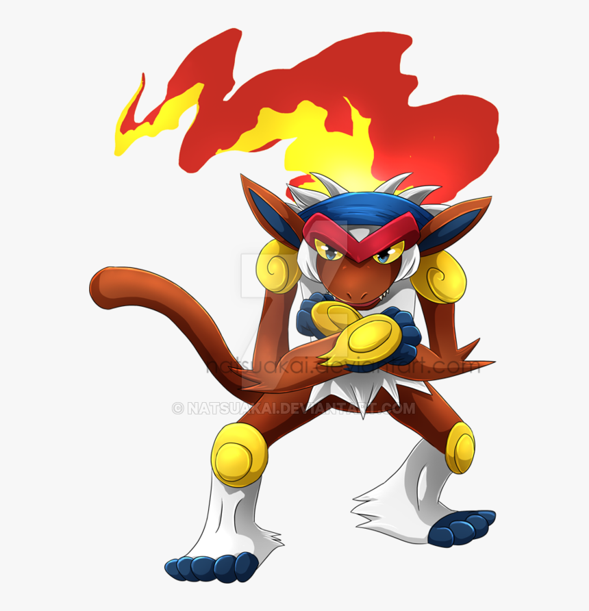 Fan Art Ash Infernape, HD Png Download, Free Download