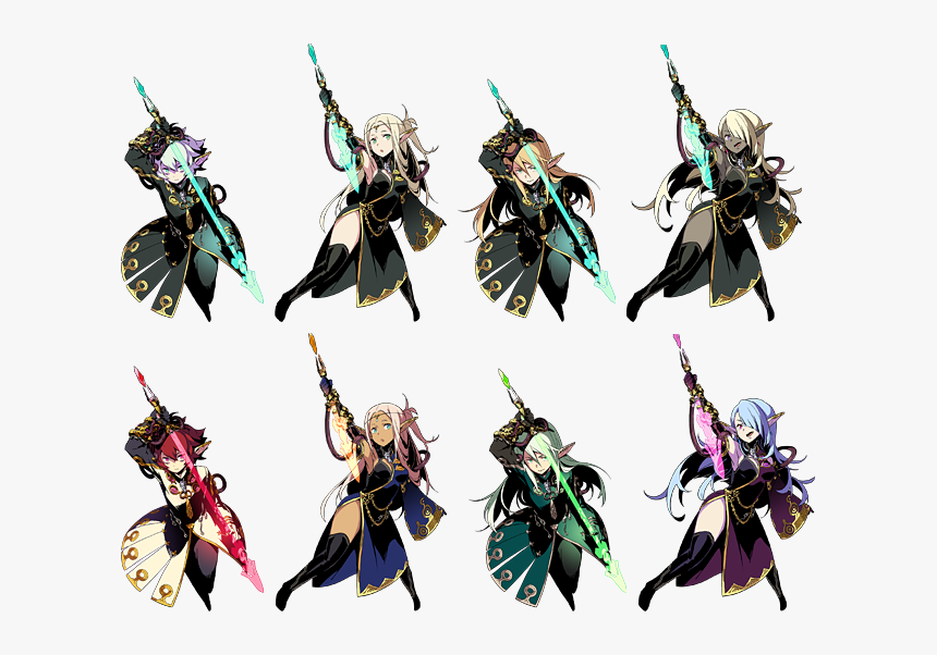 Etrian Odyssey V Class , Png Download - Celestrian Warlock Etrian Odyssey, Transparent Png, Free Download