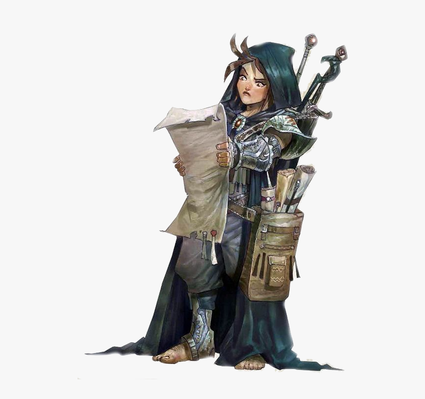 Female Halfling Wizard, HD Png Download, Free Download