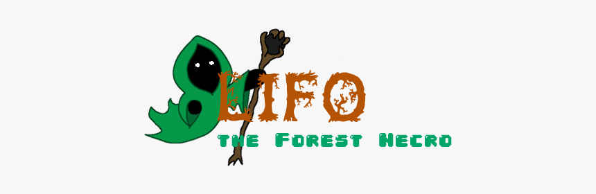 Lifo, The Forest Necro - Wood Font, HD Png Download, Free Download