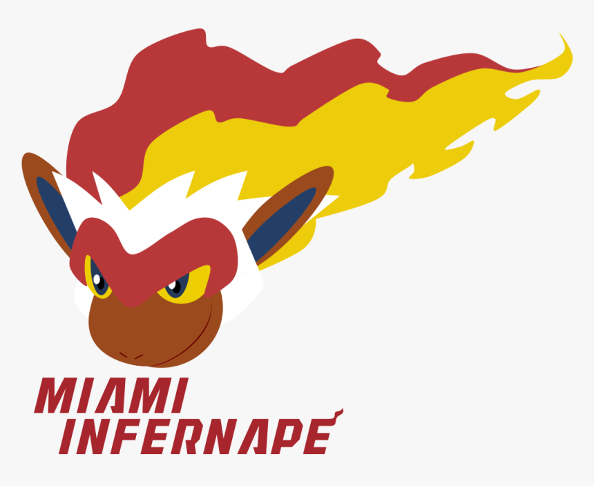 Pokemon Basketball Team Logos Infernape, HD Png Download, Free Download