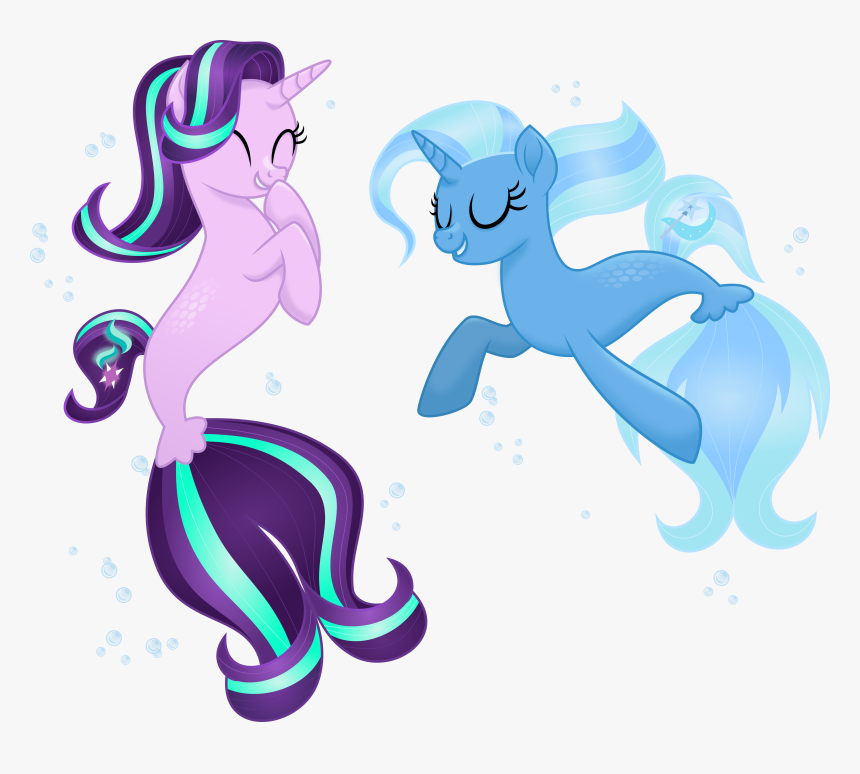 My Little Pony,мой Маленький Glimmer,minor - Sea Pony Starlight Glimmer, HD Png Download, Free Download