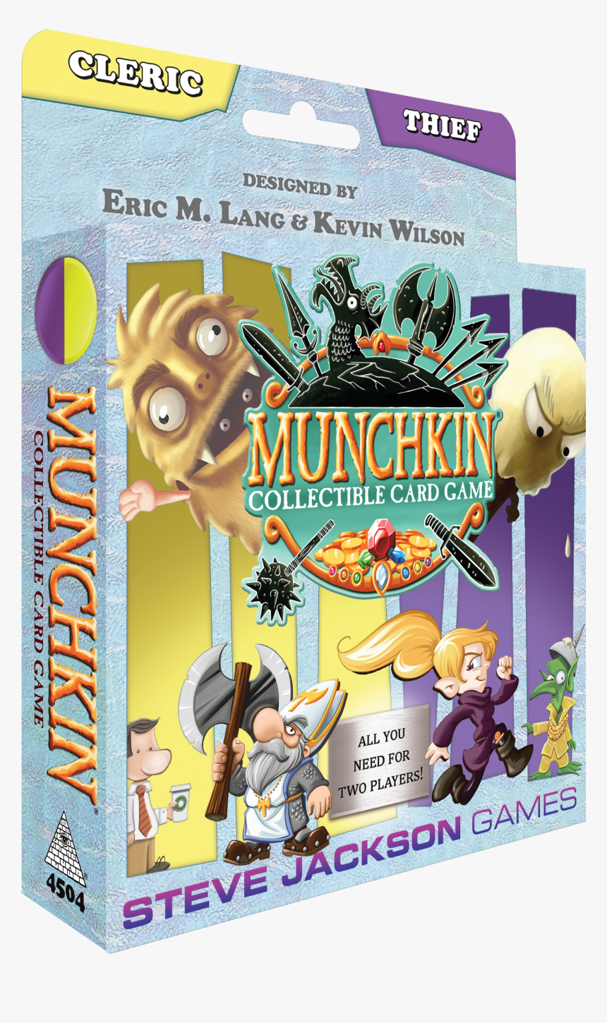 Munchkin Ccg Ranger And Warrior Starter Set, HD Png Download, Free Download