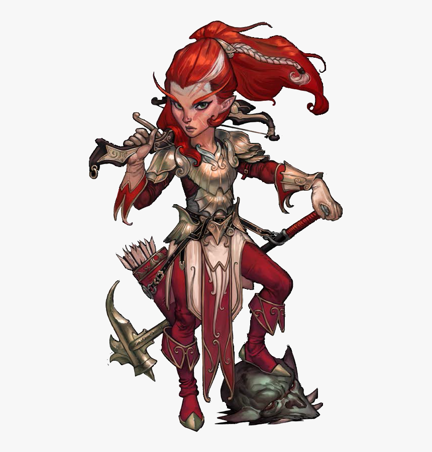 Female Deep Gnome Dnd, HD Png Download, Free Download