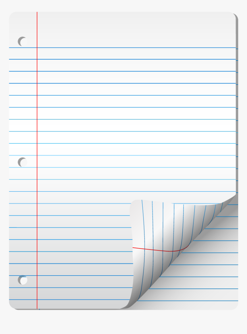 Paper Notebook Clip Art - La Feuille De Papier, HD Png Download, Free Download
