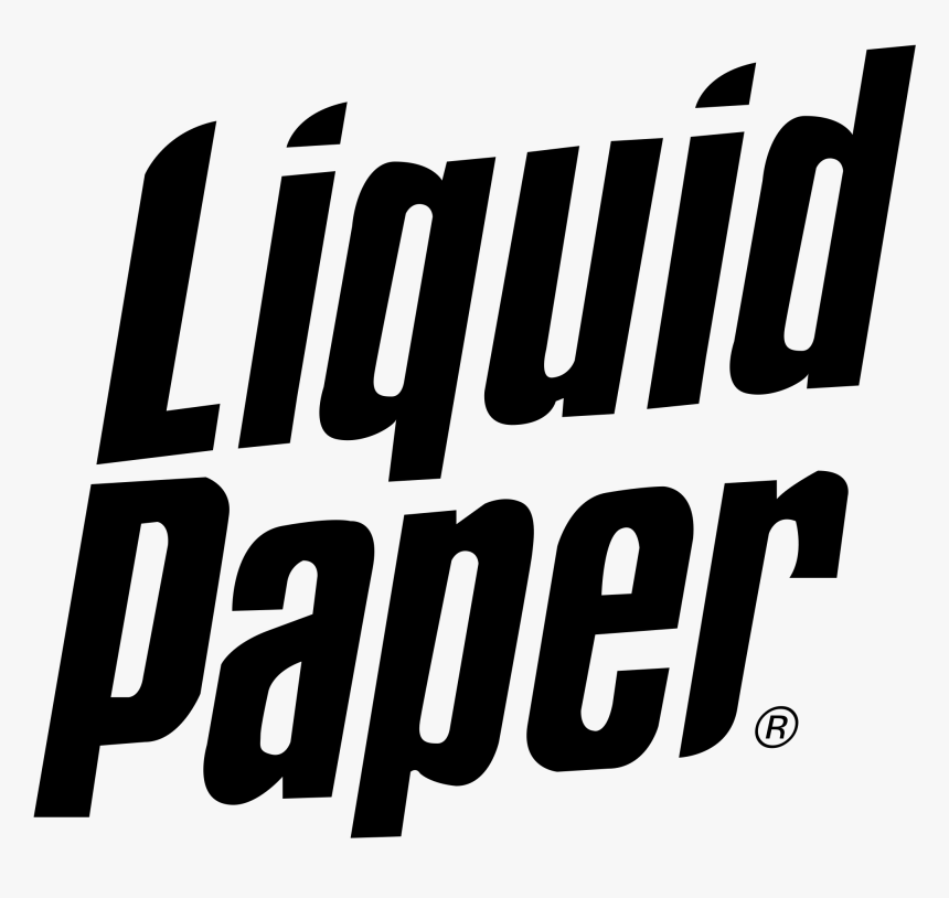 Liquid Paper Logo Png, Transparent Png, Free Download