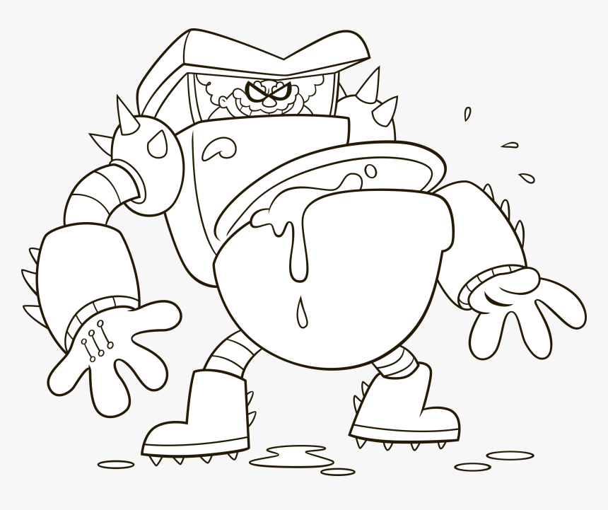 Professor Poopypants Captain Underpants Coloring Pages, HD Png Download, Free Download