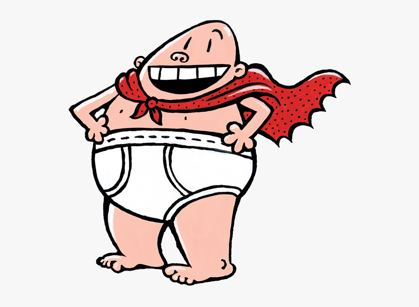 Book Captain Underpants Characters, HD Png Download, Free Download