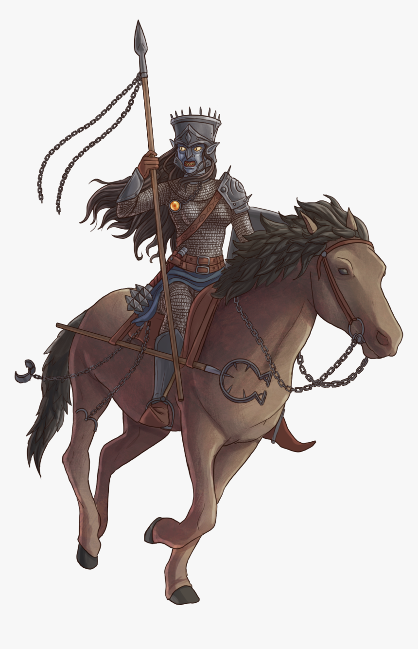 Transparent Hobgoblin Png - D&d Hobgoblin On Horse, Png Download, Free Download