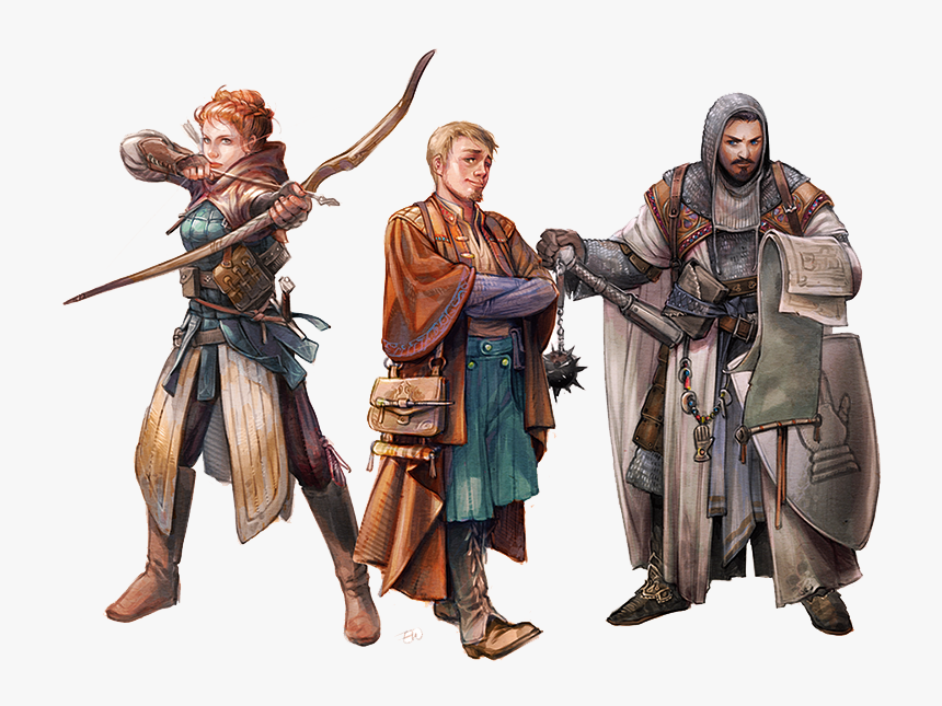 Dungeons And Dragons Player Characters, HD Png Download, Free Download