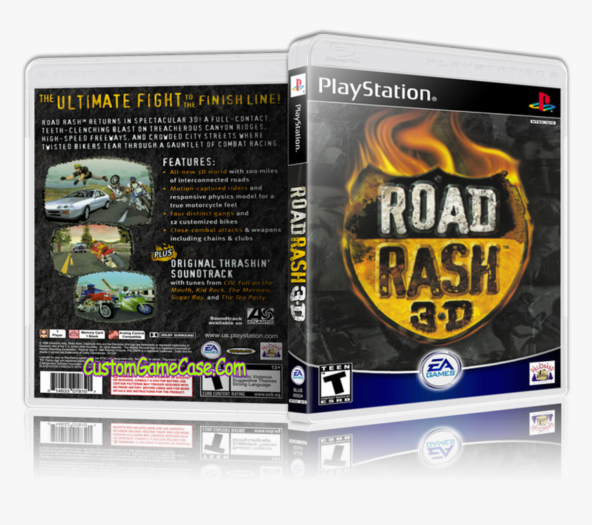 Road Rash 3d - Road Rash 3d Ps1, HD Png Download, Free Download