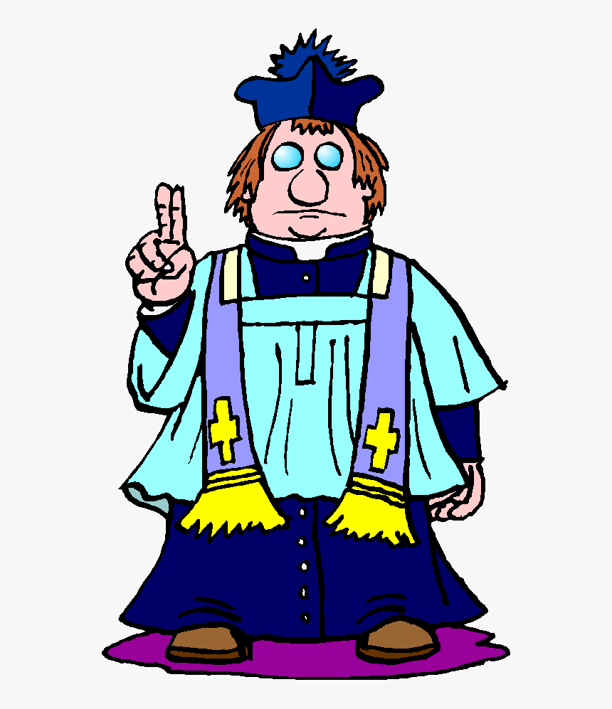 Ifunny Story With Real Laughter - Funny Priest Cartoon, HD Png Download, Free Download