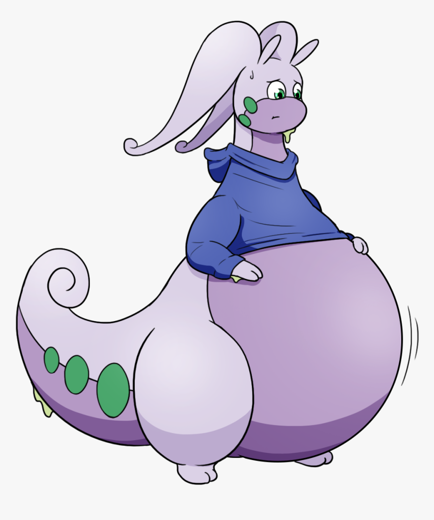 Round Goodra - Pokemon Goodra Weight Gain, HD Png Download, Free Download