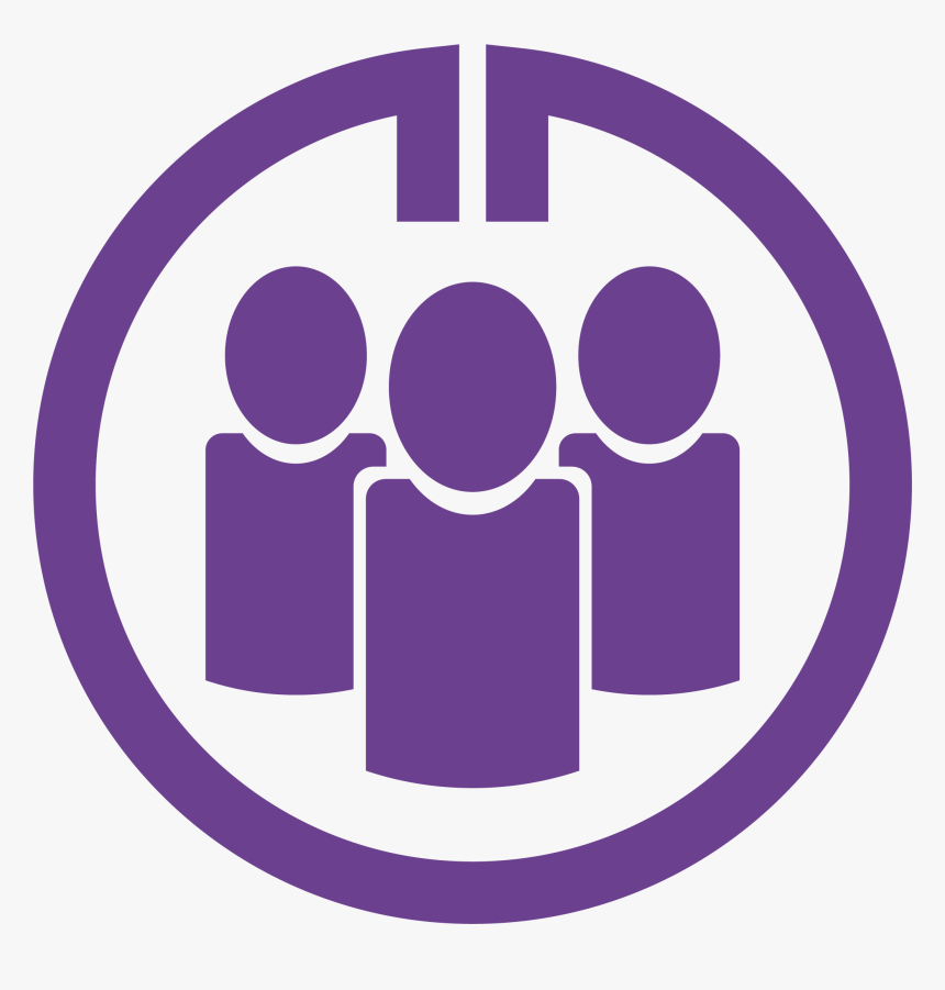 Purple Icon Circle People, HD Png Download, Free Download