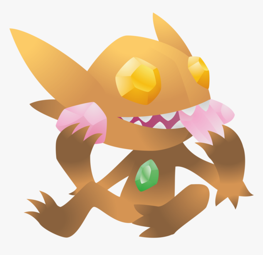 Shiny Sableye Art , Png Download - Shiny Sableye Fan Art, Transparent Png, Free Download