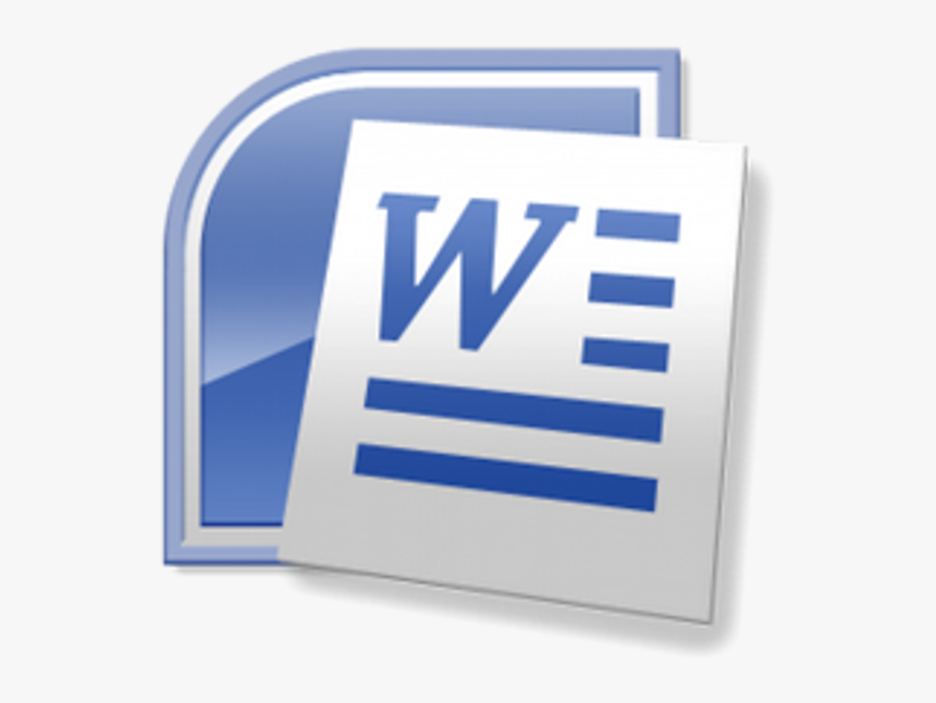 Picture Of Microsoft Word - Ms Word 2007 Icon, HD Png Download - kindpng
