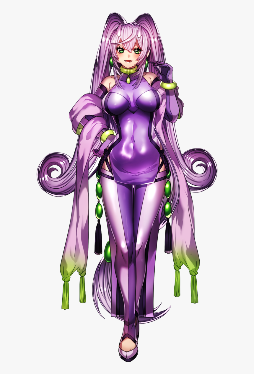 Goodra Gijinka By Katagiri Hachigou Render By Bencdp - Female Humanoid Goodra, HD Png Download, Free Download