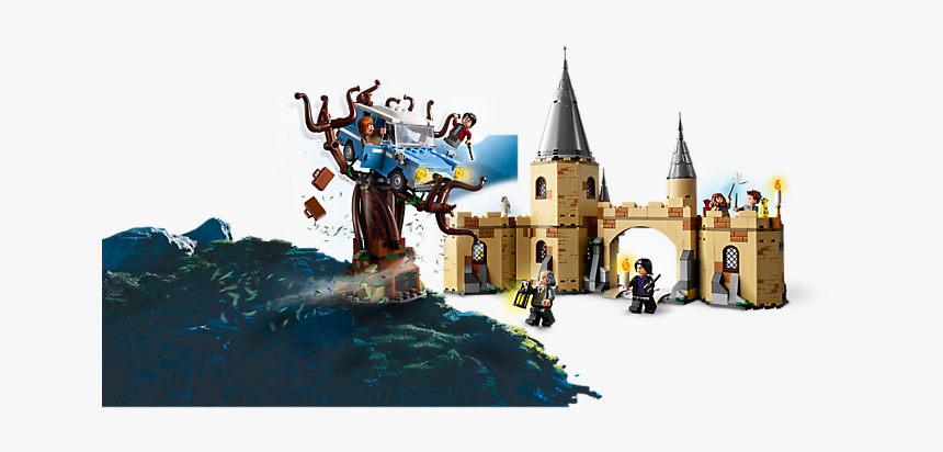 Lego Harry Potter Hogwarts Whomping Willow, HD Png Download, Free Download