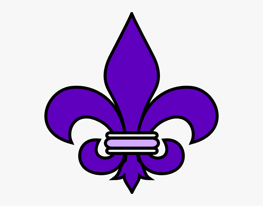 Purple Fleur De Lis, HD Png Download, Free Download