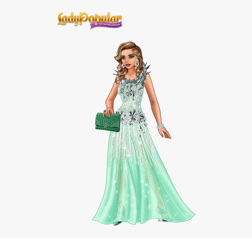 Picture - Lady Popular Fashion Arena Princess, HD Png Download, Free Download