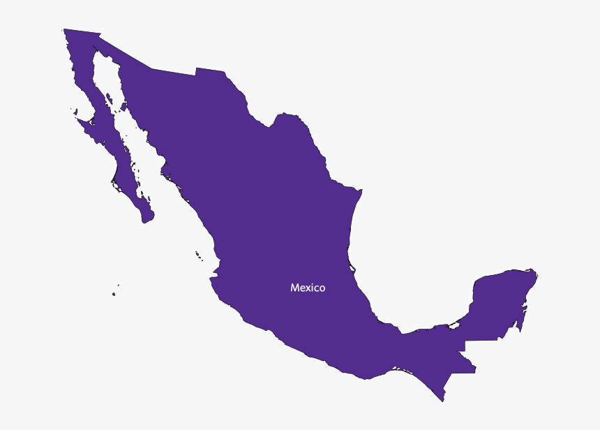 Distribution Of Urban Areas In Mexico, HD Png Download, Free Download