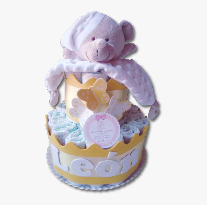 Tartas De Panales De Dos Pisos Originales - Teddy Bear, HD Png Download, Free Download