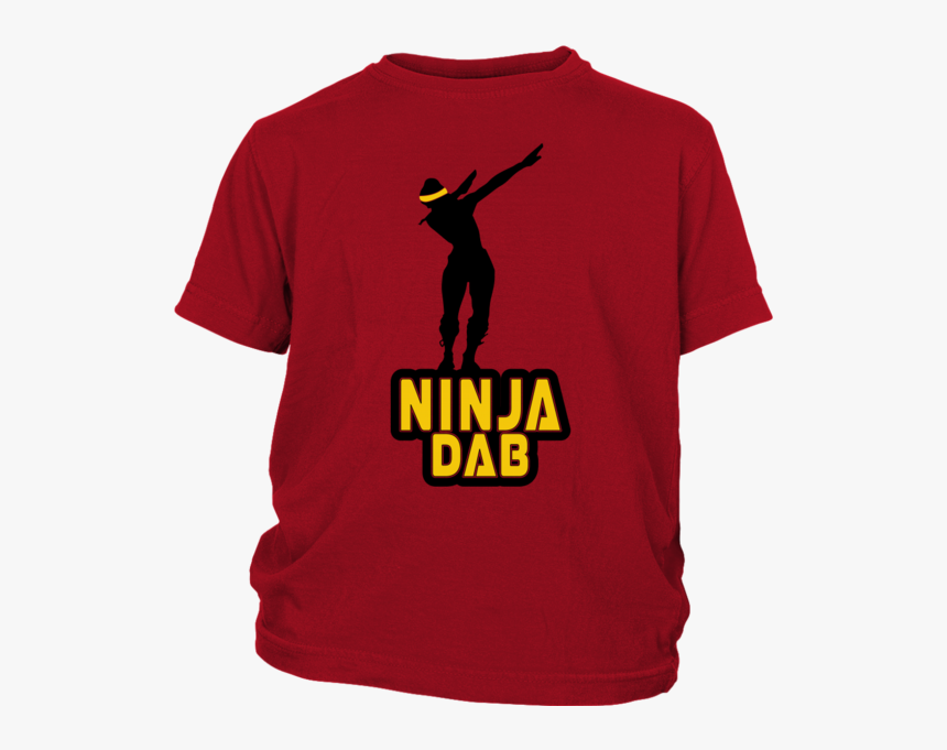 Fortnite T-shirt Ninja Dab - Active Shirt, HD Png Download, Free Download