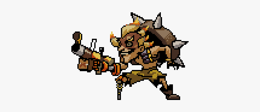 Overwatch Junkrat Pixel Spray, HD Png Download, Free Download