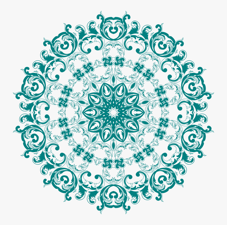 Vintage Floral Design Mark Ii - Navajo Government, HD Png Download, Free Download
