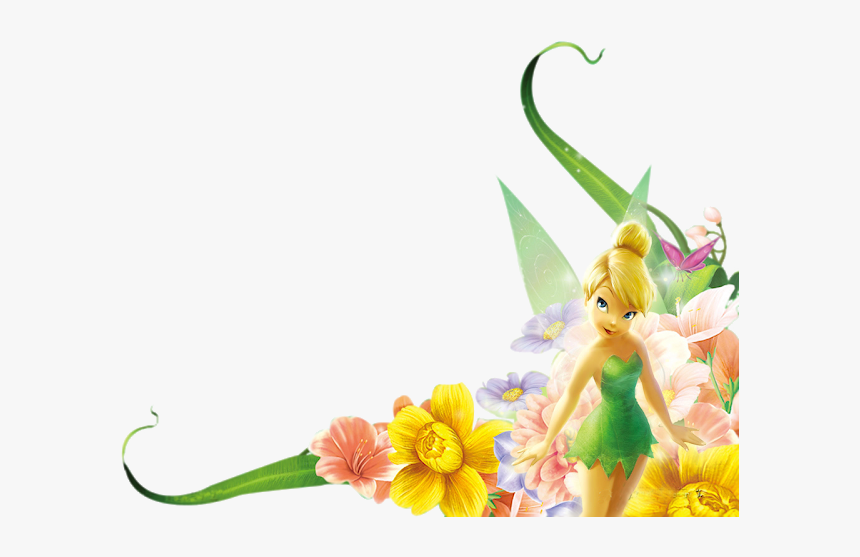 Fondos De La Tinkerbell Png - Blank Tinkerbell Invitation Template, Transparent Png, Free Download