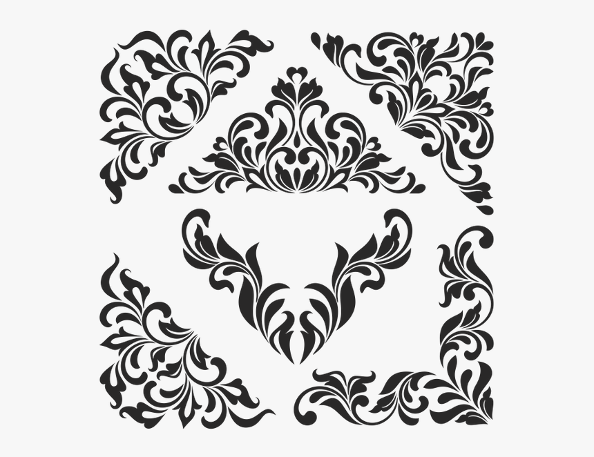 Цветочный Узор, Винтажный Узор, Винтажный Орнамент, - Ornament, HD Png Download, Free Download