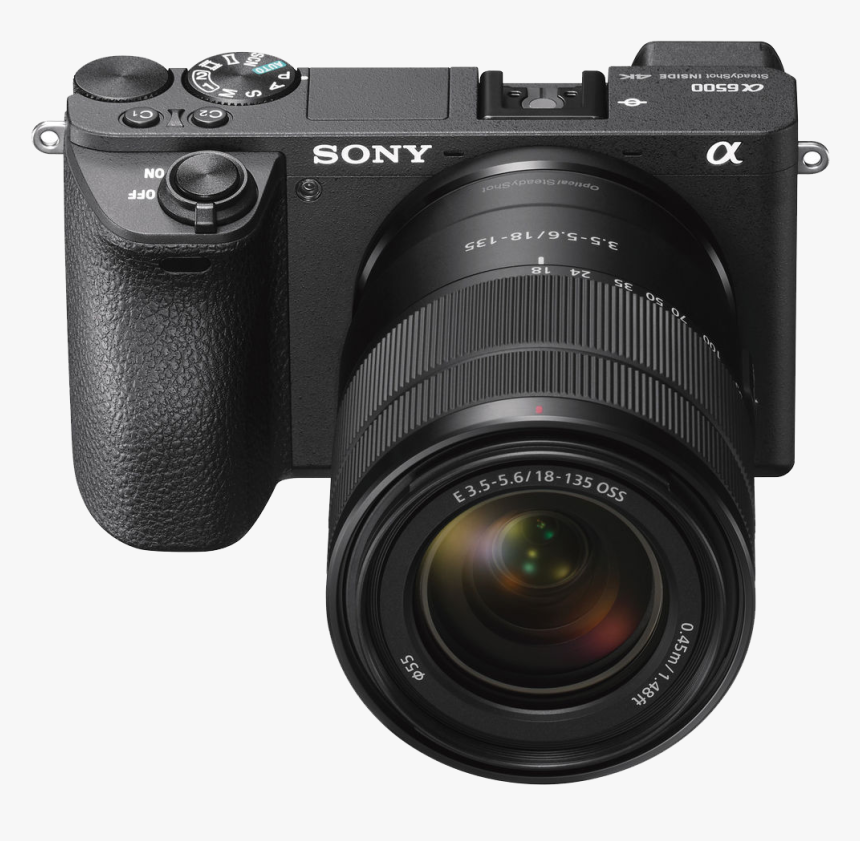 Sony A6400 With 18 135mm Lens, HD Png Download, Free Download