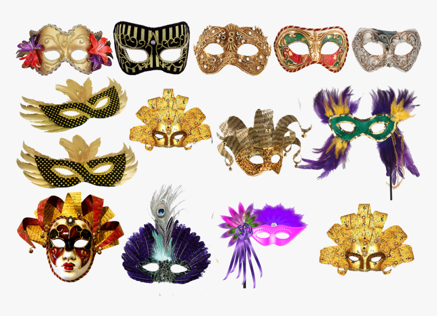 Masquerade Halloween Ball Mask Carnival Free Download - Carnival Masks, HD Png Download, Free Download
