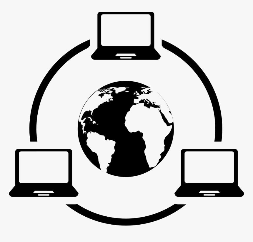 Computers - Computer Network Vector Png, Transparent Png, Free Download