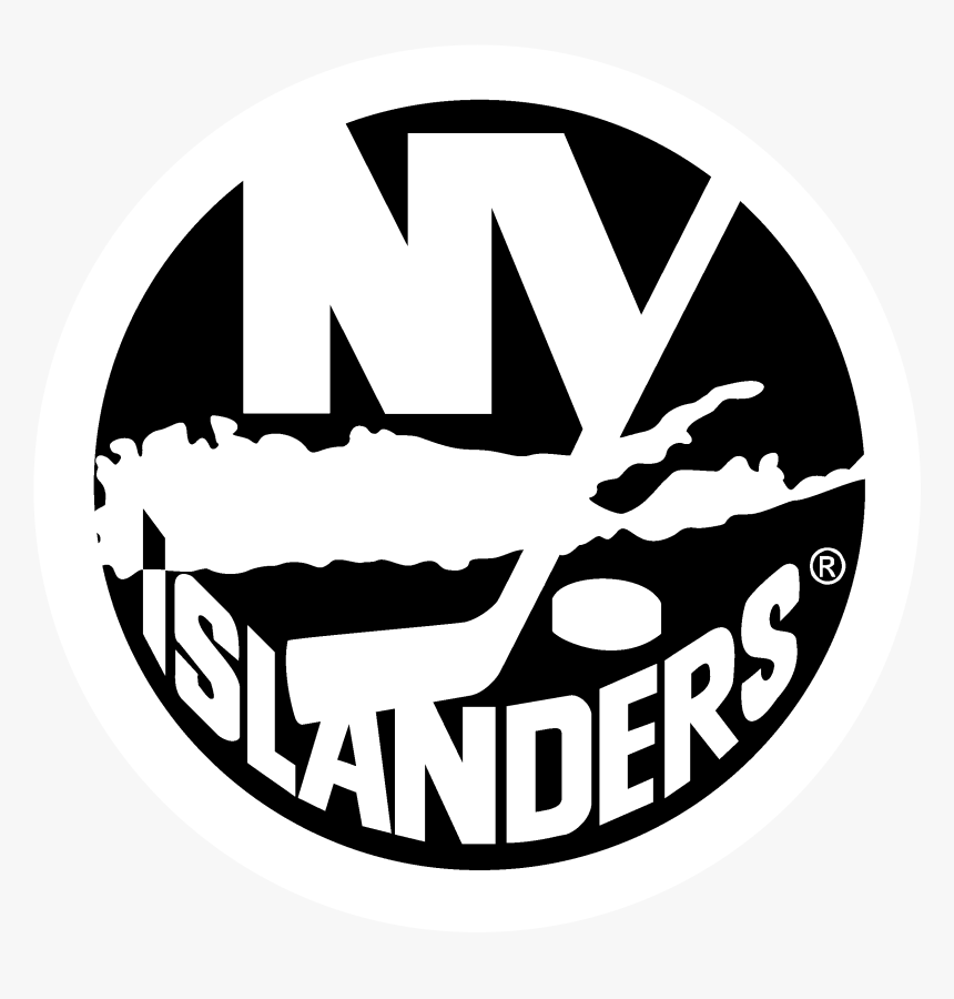 New York Islanders Logo Black And White Hd Png Download Kindpng