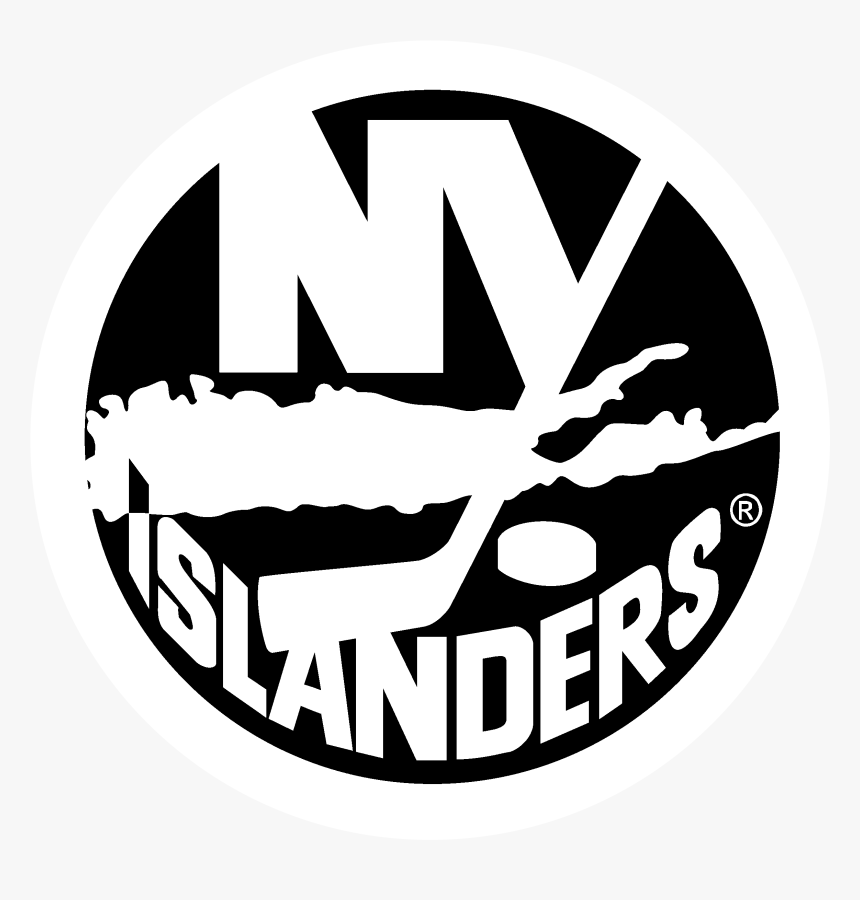 New York Islanders Logo Black And White, HD Png Download, Free Download