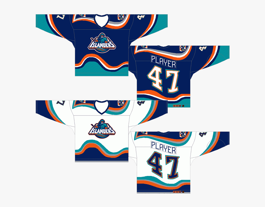 Old Ny Islanders Uniforms, HD Png Download, Free Download