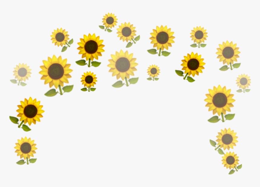 Sunflower 🌻🌻🌻 - Vector Tumblr Sunflower Png, Transparent Png, Free Download
