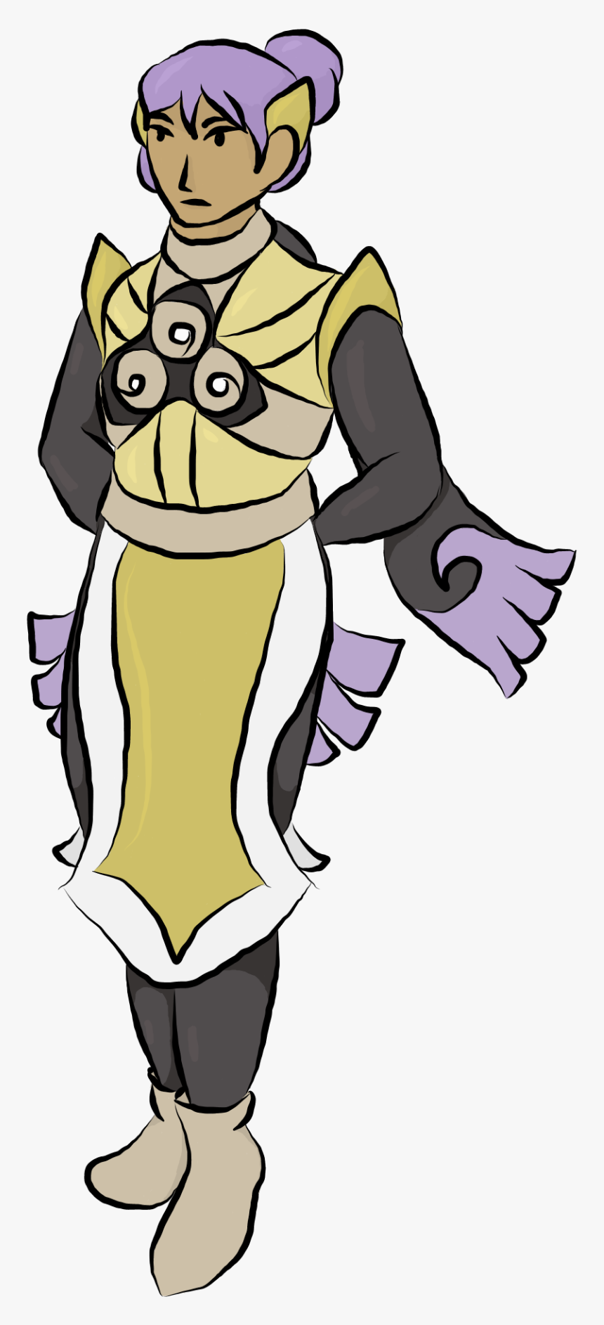 Aegislash Knight Anthro - Cartoon, HD Png Download, Free Download