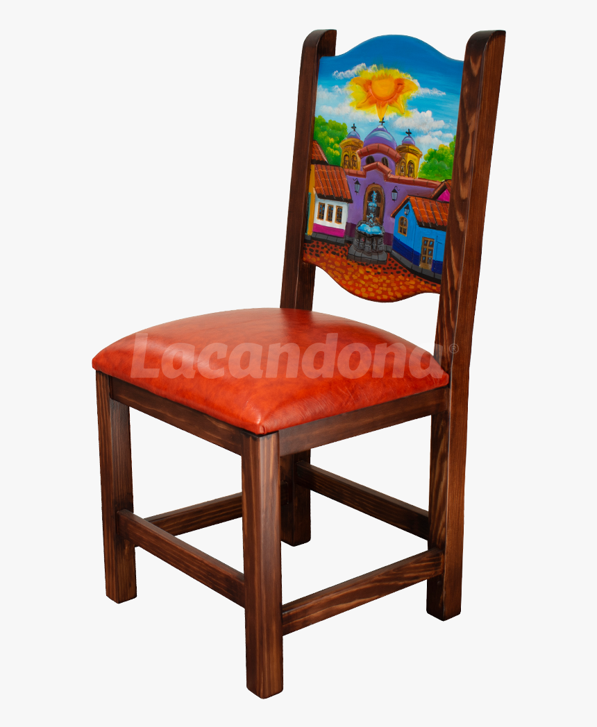 Silla Folclórica Tapatia - Sillas Para Restaurante Mexicano, HD Png Download, Free Download