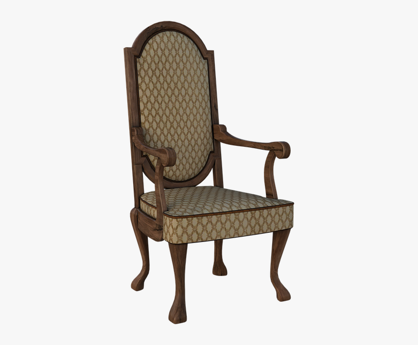 Silla, Hermosa, Madera, De Madera, Muebles, Interior - Throne, HD Png Download, Free Download