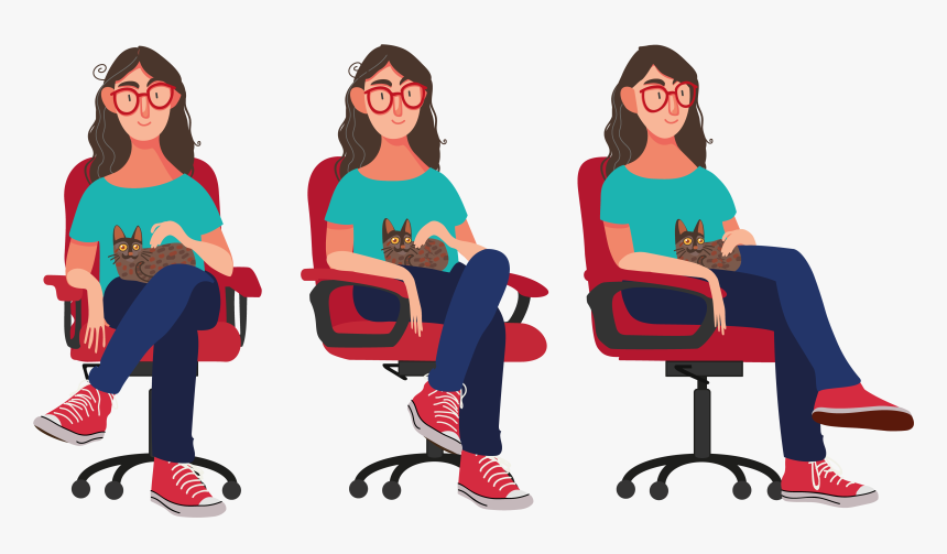 Silla Pj - Sitting, HD Png Download, Free Download