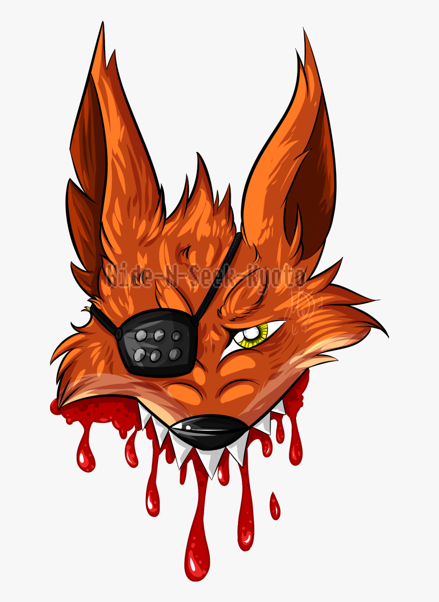 Art , Png Download - Foxy Art Fnaf, Transparent Png, Free Download